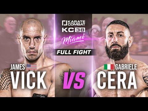 KC38: James Vick vs Gabriele Cera