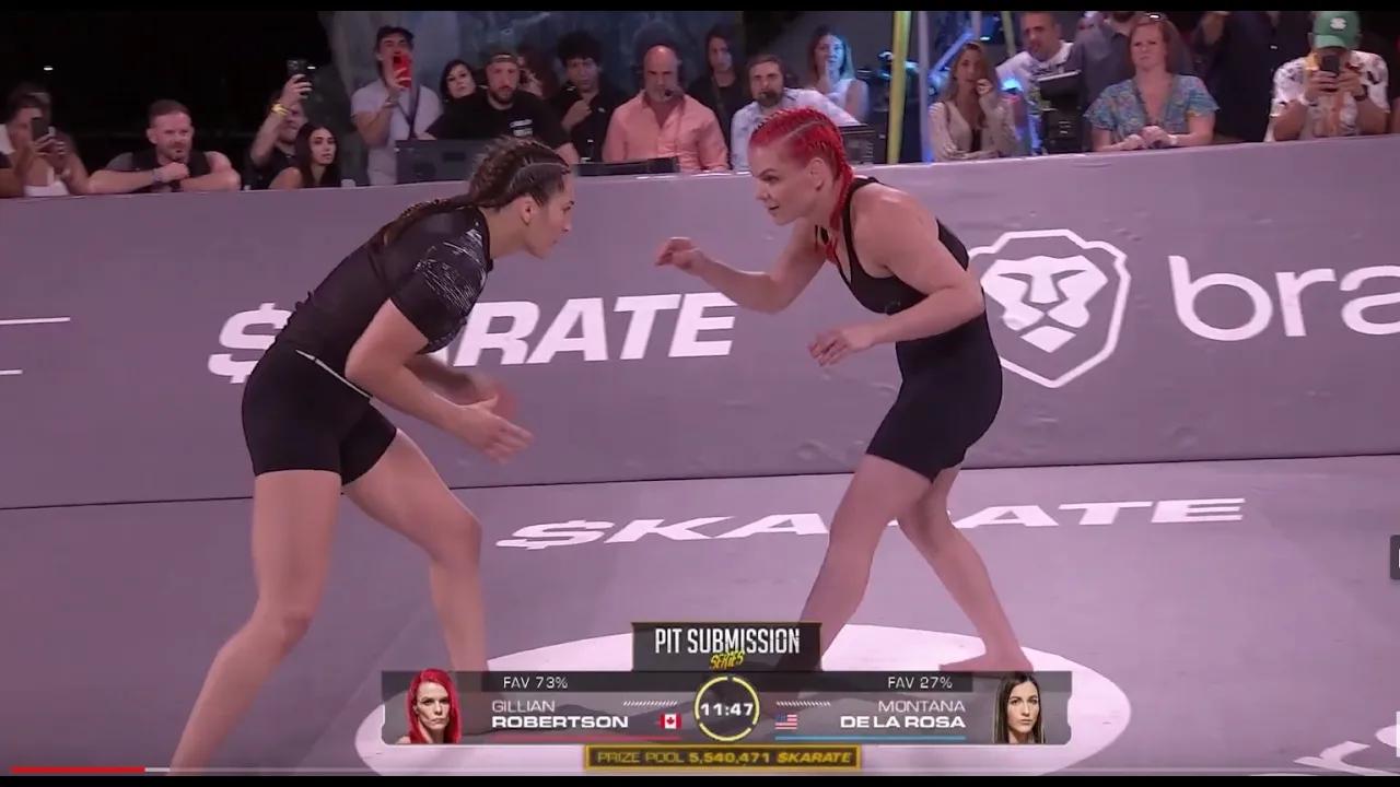 DE LA ROSA vs ROBERTSON | PIT SUBMISSION GRAPPLING | KCK2