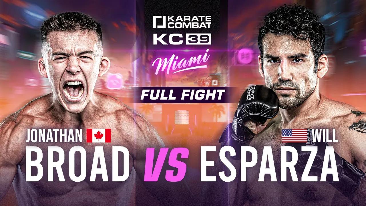 KC39: Jonnie Broad vs Will Esparza