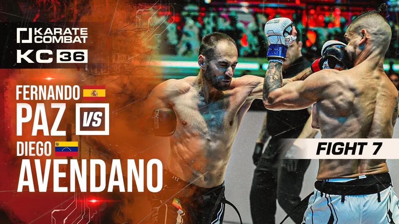 KC36: Fernando Paz vs Diego Avendano