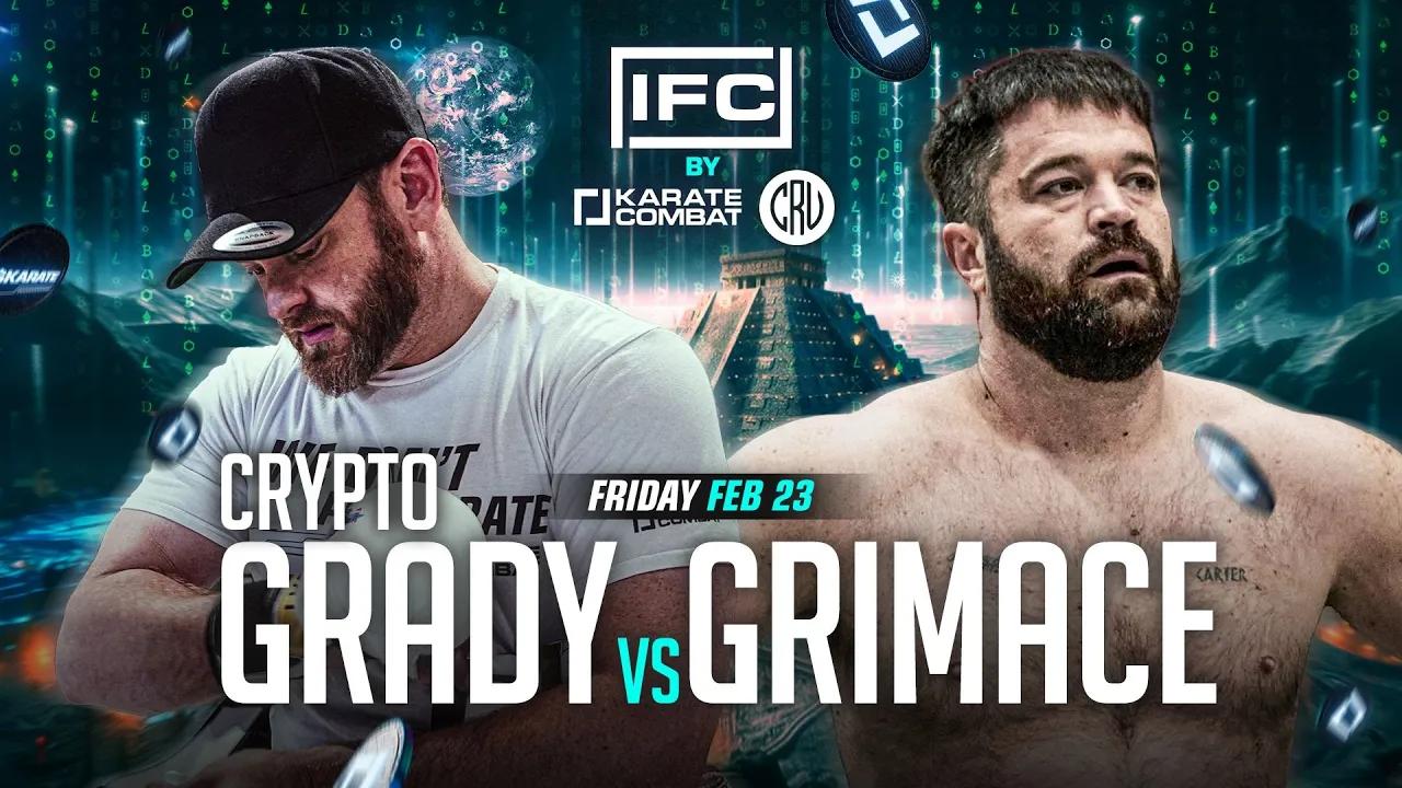 KARATE COMBAT | Crypto Grady vs Grimace | IFC *Full Fight*