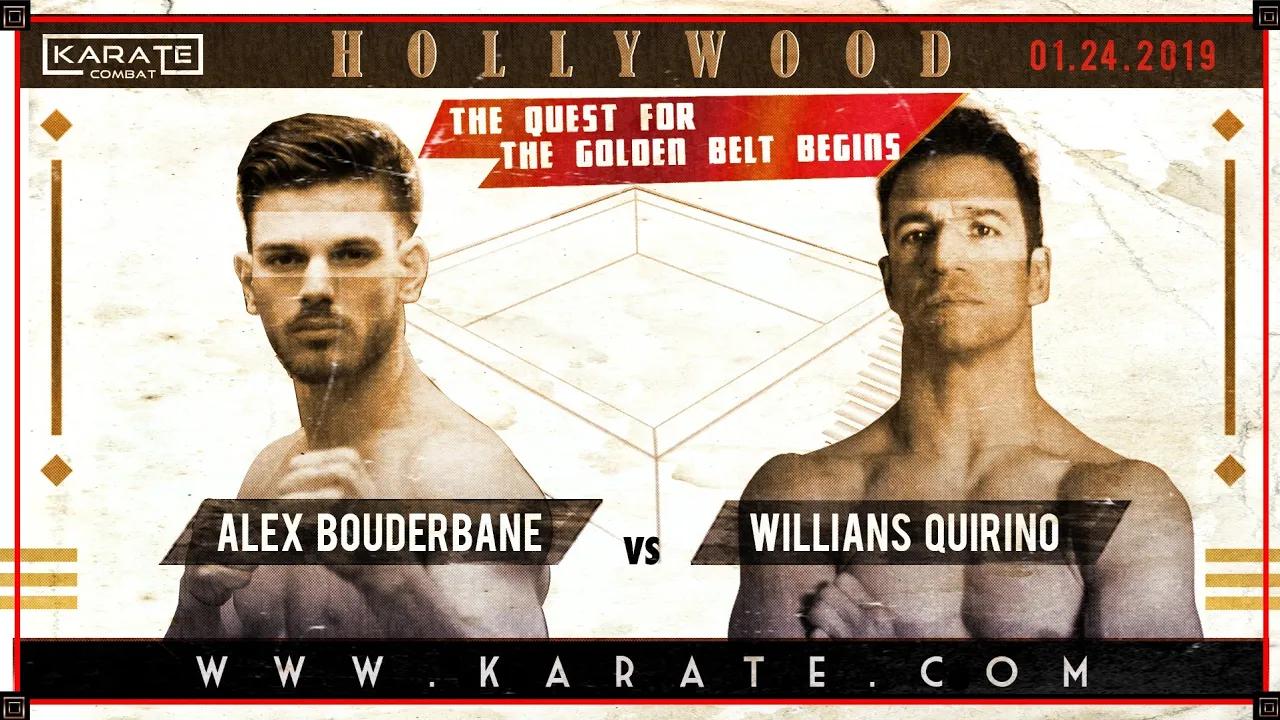 Alexandre Bouderbane v Willians Quirino