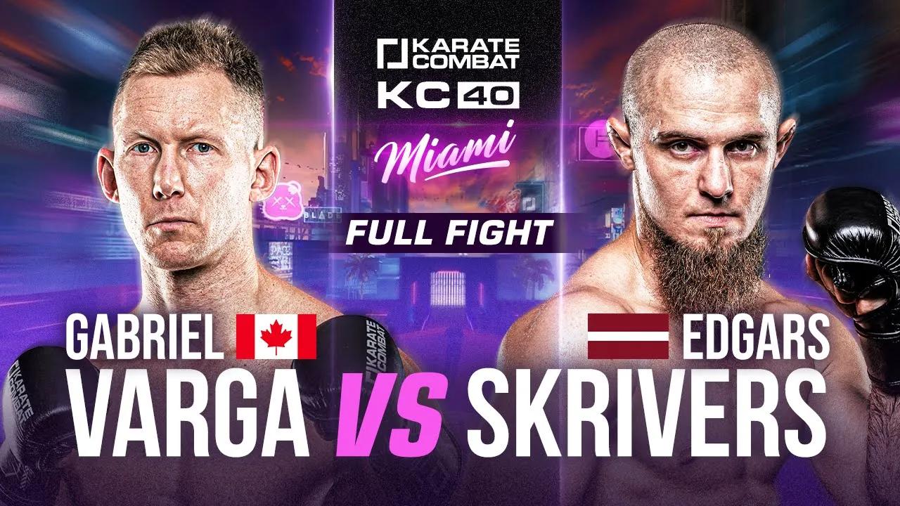 FULL FIGHT: Gabriel Varga vs Egars Skrivers | KC40