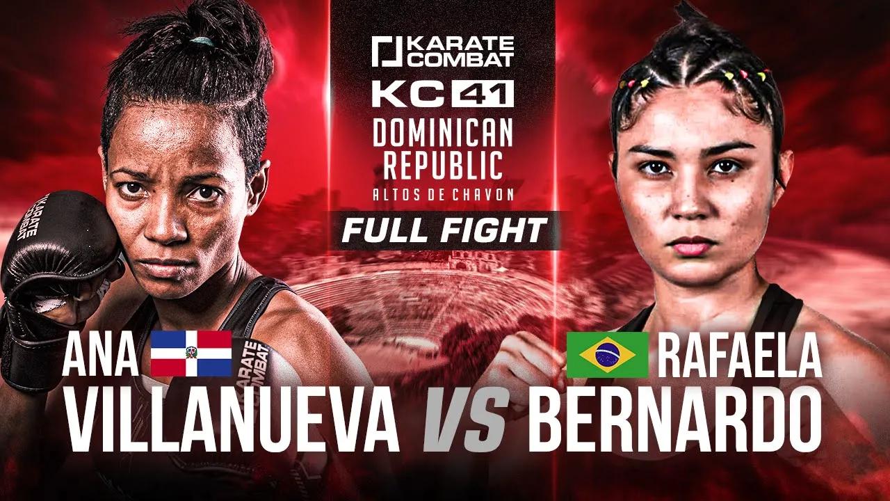 FULL FIGHT | Ana Villanueva vs Rafaela Bernardo | COMEBACK WIN!