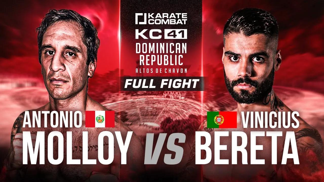 KC41 FULL FIGHT | Antonio Molloy vs Vinicius Bereta | PERU vs PORTUGAL