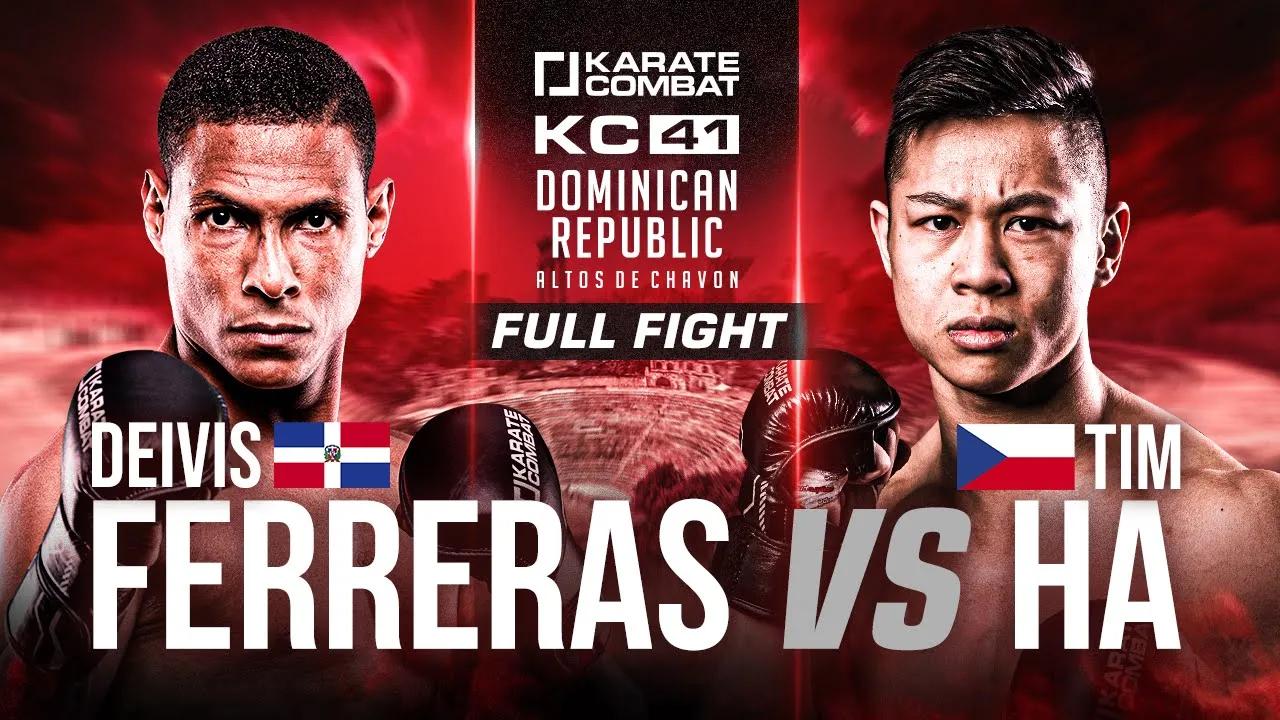 KC41 FULL FIGHT | Deivis Ferreras vs Tim Ha | SLUGFEST!