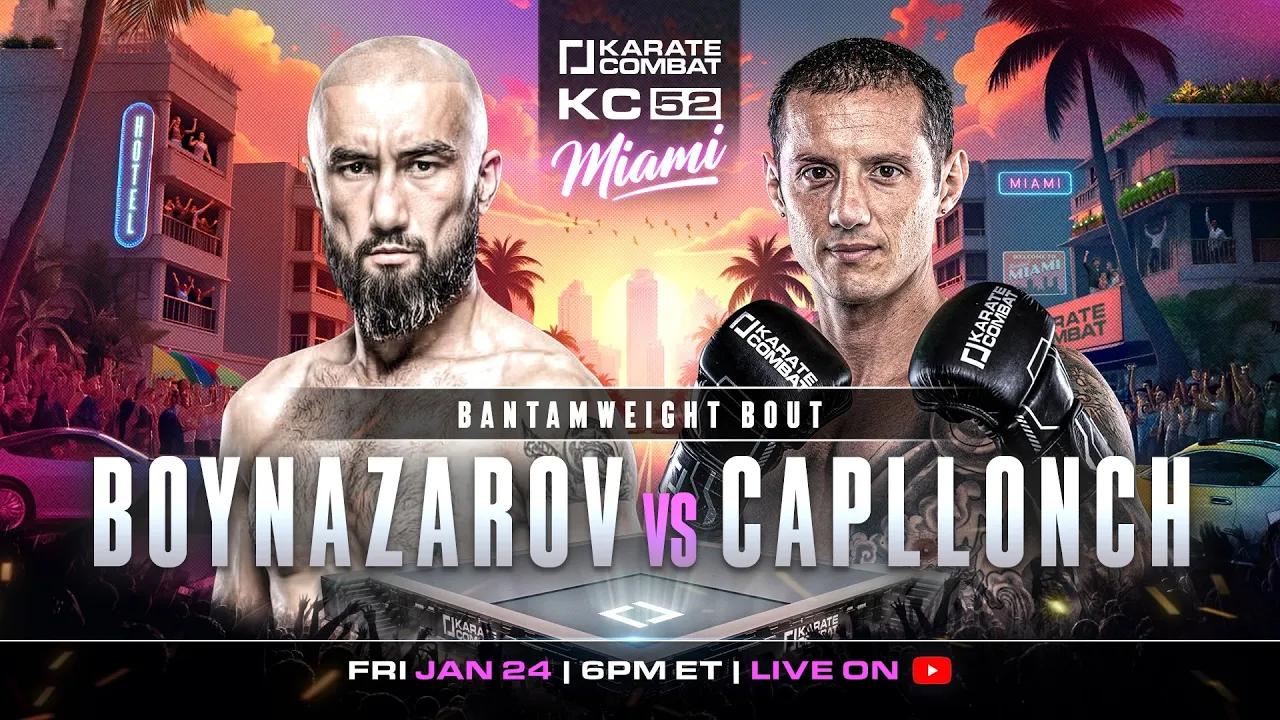 Anvar Boynazarov makes QUICK WORK of Ignacio Capllonch | KC52 | FULL FIGHT