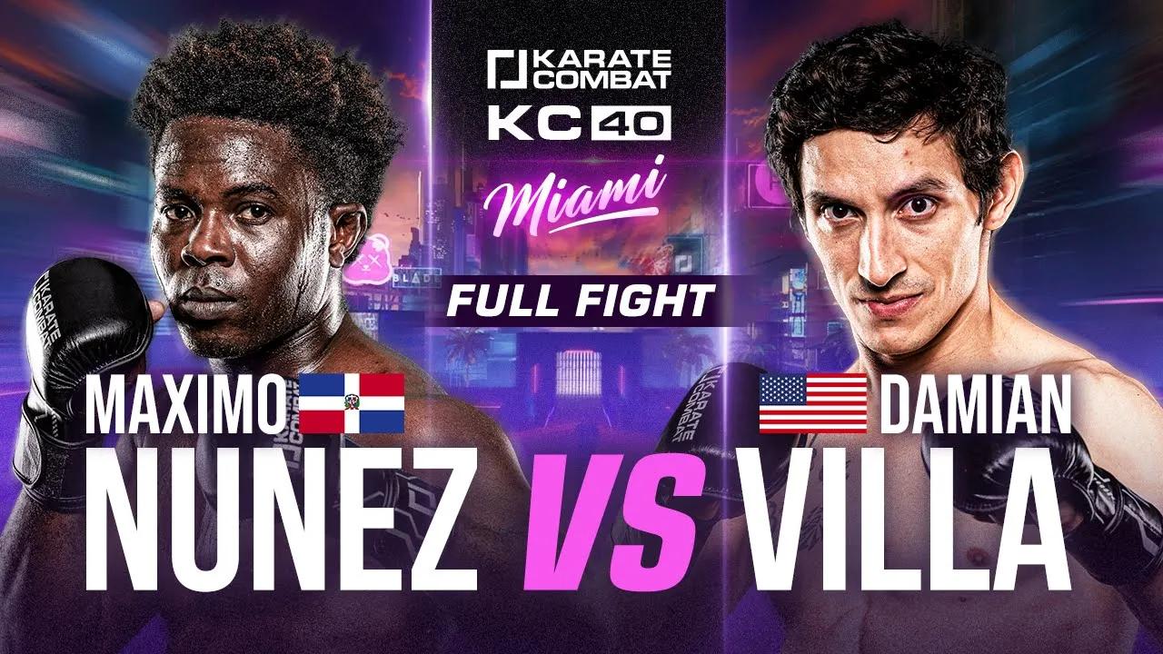 FULL FIGHT: Maximo Nunez vs Damian Villa | KC40