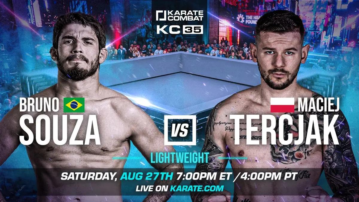 FIGHT PREVIEW - Bruno Souza vs Maciej Tercjak